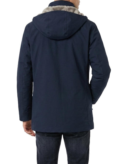 SOPHIE TWILL SOFT BEAVER K-Way Giubbino Donna K8144cw Blu/grigio