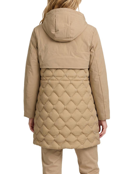 SIPHANE HYBRID WARM SHELL K-Way Giubbino Donna K8161dw Beige