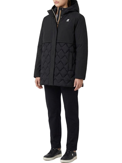 SIPHANE HYBRID WARM SHELL K-Way Giubbino Donna K8161dw Nero