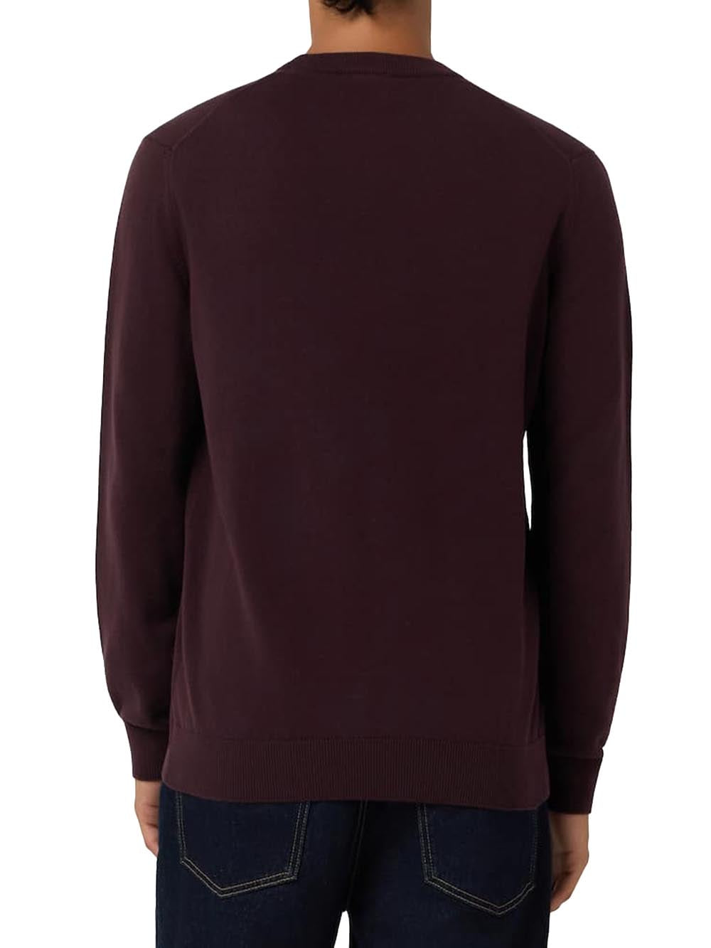 Lacoste Pullover Uomo Ah0128 Bordeaux