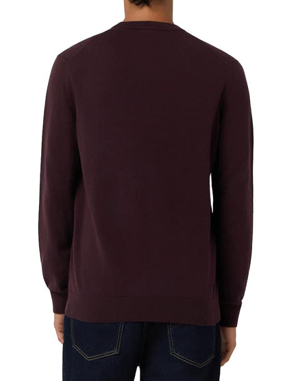 Lacoste Pullover Uomo Ah0128 Bordeaux