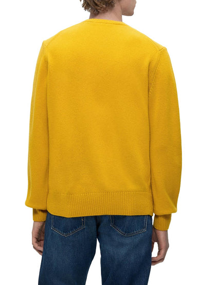 Lacoste Pullover Uomo Ah2916 Giallo