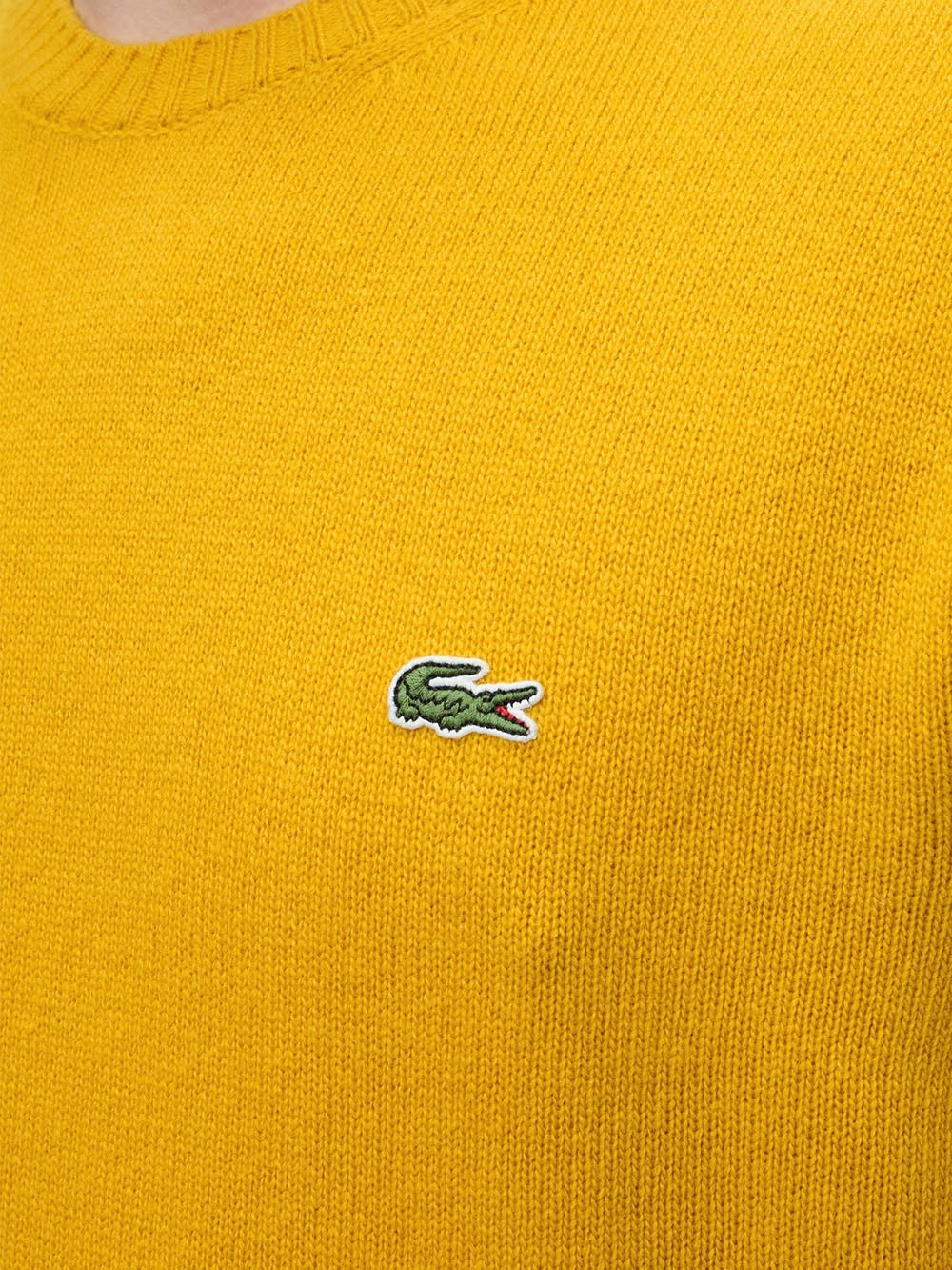 Lacoste Pullover Uomo Ah2916 Giallo