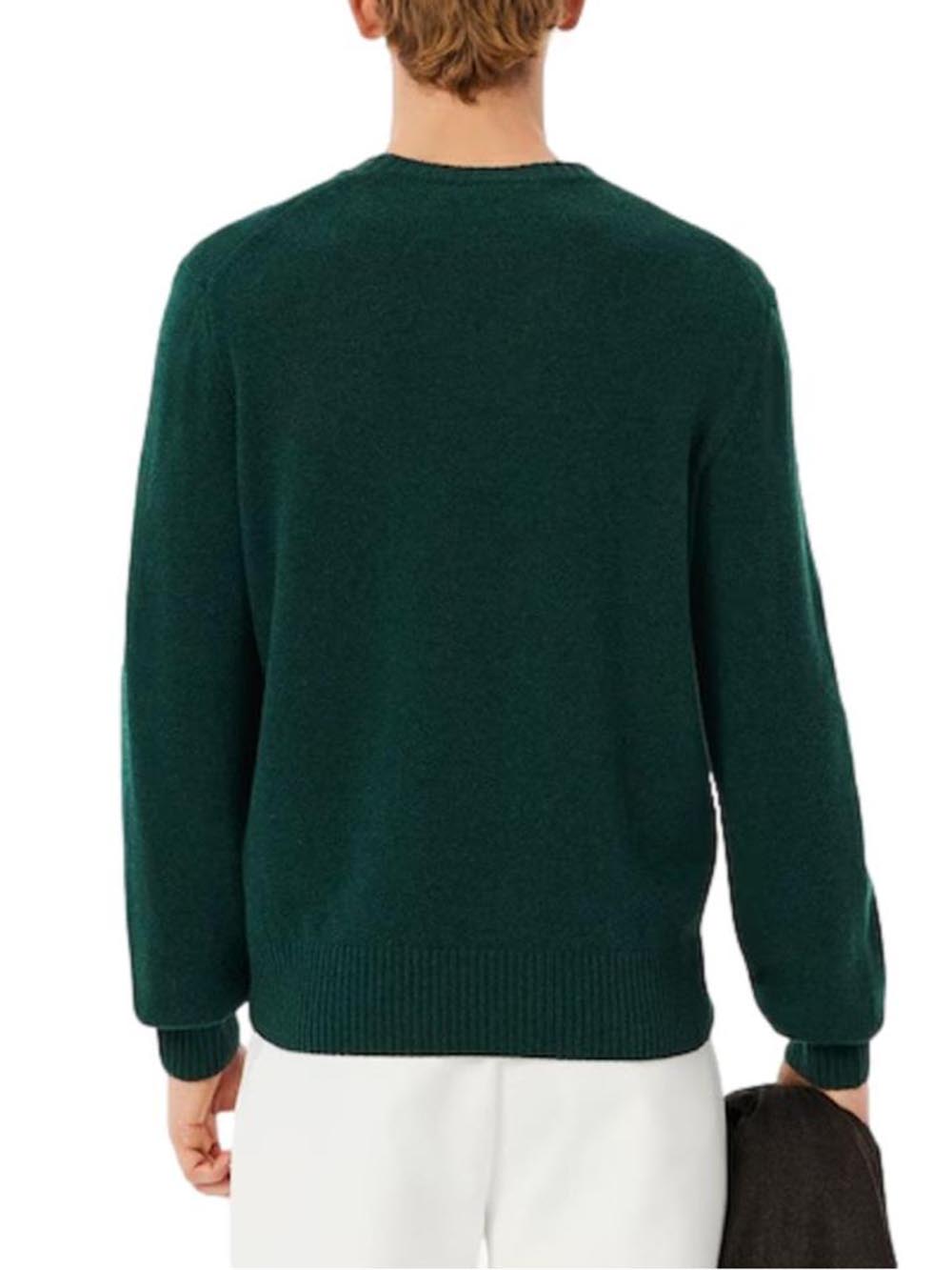 Lacoste Pullover Uomo Ah2916 Verde