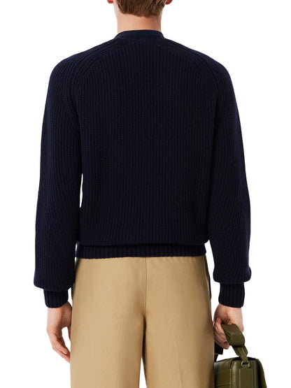 Lacoste Maglione Uomo Ah3142 Blu