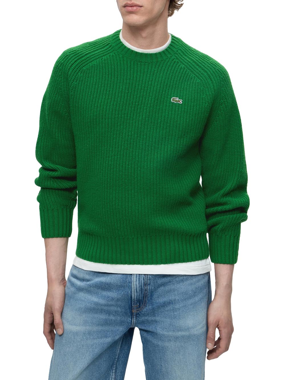 Lacoste Maglione Uomo Ah3142 Verde