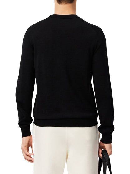 Lacoste Pullover Uomo Ah3225 Nero