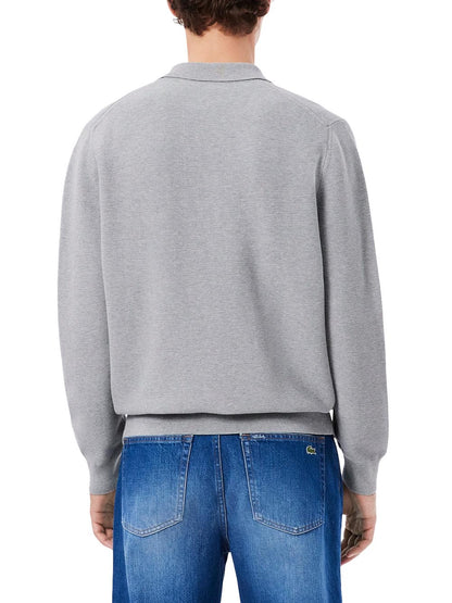 Lacoste Polo Uomo Ah9904 Grigio