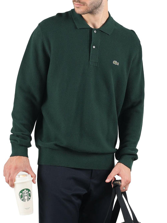 Lacoste Polo Uomo Ah9904 Verde