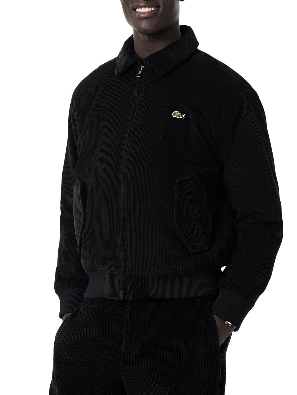 Lacoste Giubbino Uomo Bh2994 Nero