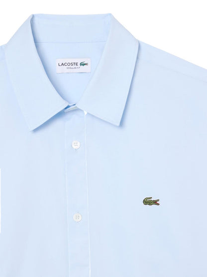 Lacoste Camicia Uomo Ch8723 Celeste