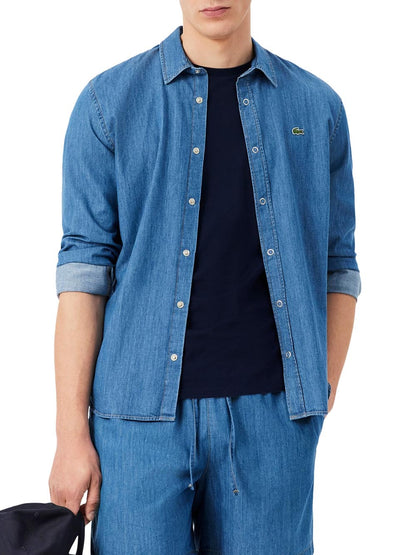 Lacoste Camicia Uomo Ch9084 Medio