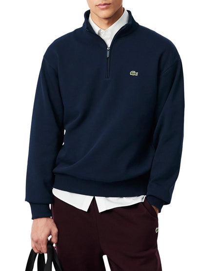 Lacoste Felpa Uomo Sh8866 Blu