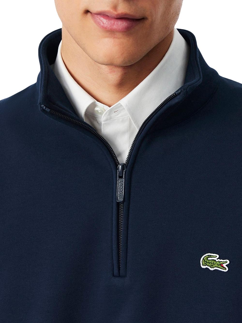 Lacoste Felpa Uomo Sh8866 Blu