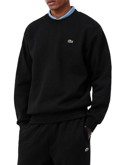 Lacoste Felpa Uomo Sh8868 Nero