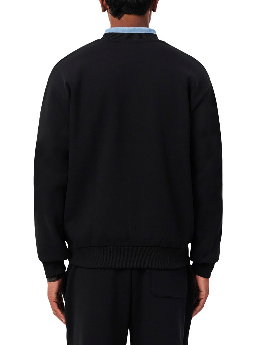 Lacoste Felpa Uomo Sh8868 Nero