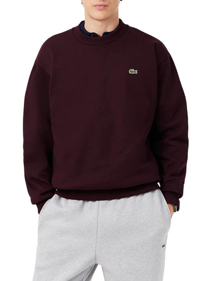 Lacoste Felpa Uomo Sh8868 Vinaccio