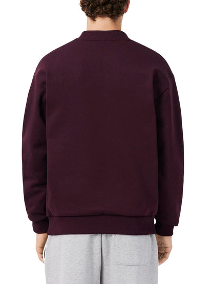 Lacoste Felpa Uomo Sh8868 Vinaccio