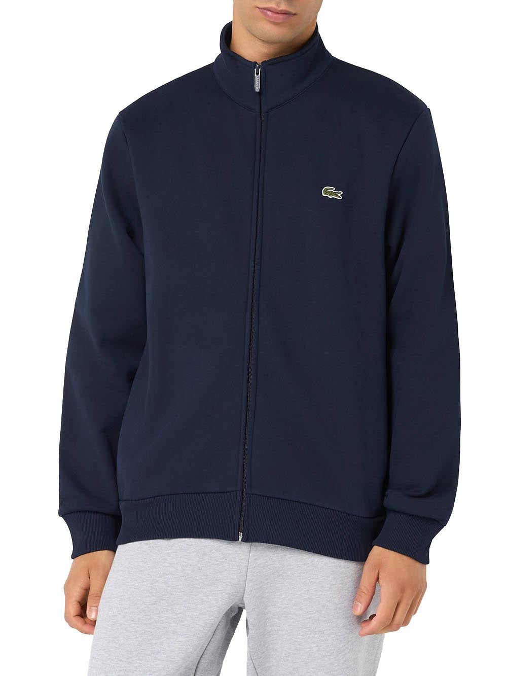 Lacoste Felpa Uomo Sh8870 Blu