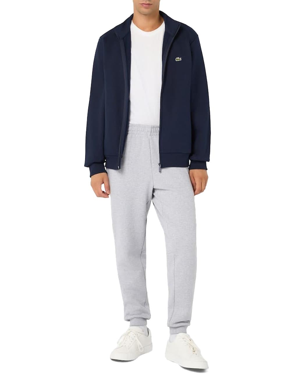 Lacoste Felpa Uomo Sh8870 Blu