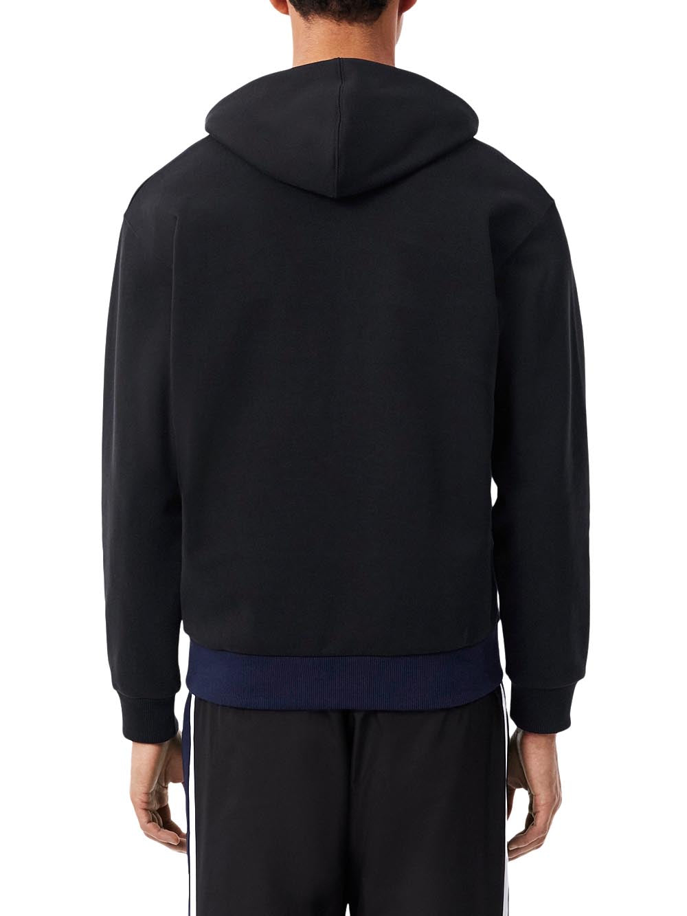 Lacoste Felpa Uomo Sh9798 Nero/Bianco/Blu