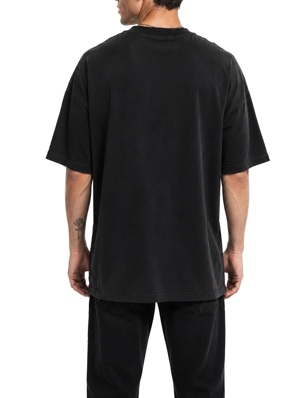 tee boxy fit hands Les Artists T-shirt Uomo 27sslats1125-121 Nero