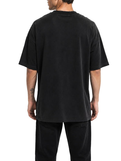 tee boxy fit hands Les Artists T-shirt Uomo 27sslats1125-121 Nero