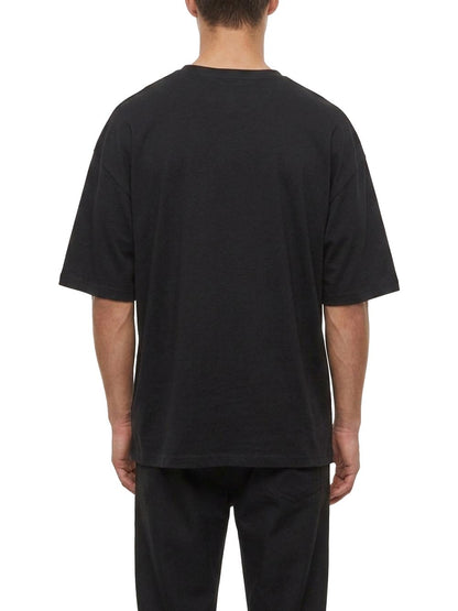 tee boxy fit dog Les Artists T-shirt Uomo 27sslats1127-121 Nero