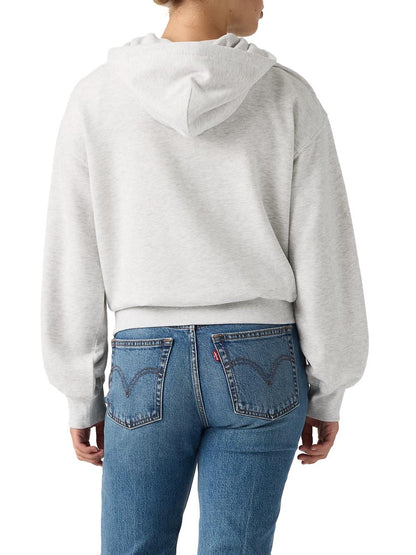 EVERYDAY HOODIE SWEATSHIRT FROSTY GREY H Levi's Felpa Donna 0082k Grigio