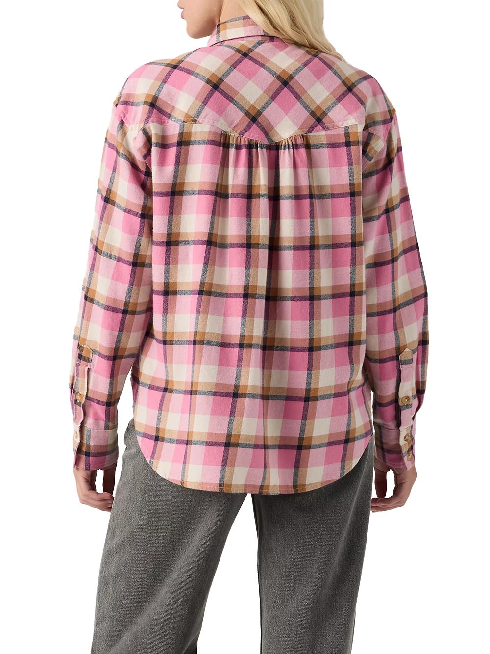 NASH FLANNEL SHIRT ELIANA PLAID TAMELESS Levi's Camicia Donna 0085h Rosa