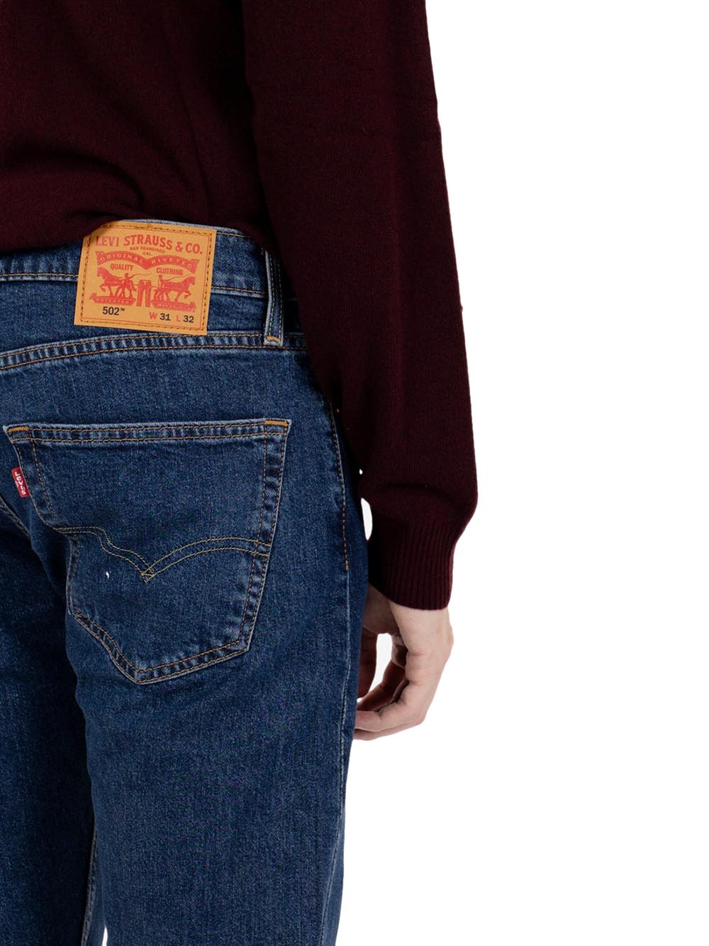 502™ TAPER ALL MY THOUGHTS ADV Levi's Jeans Uomo 29507 Scuro