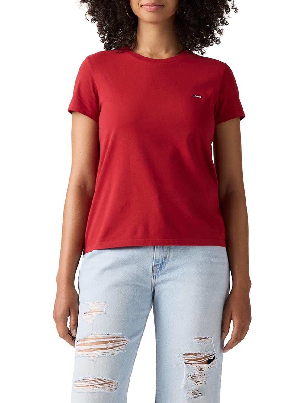 PERFECT TEE EMBOLDENED JERSEY Levi's T-shirt Donna 39185 Rosso