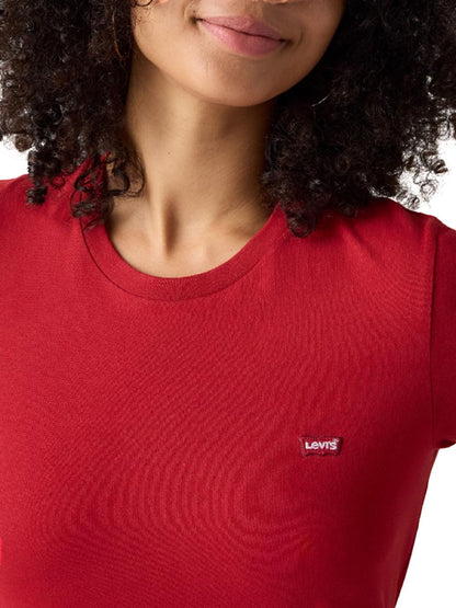 PERFECT TEE EMBOLDENED JERSEY Levi's T-shirt Donna 39185 Rosso