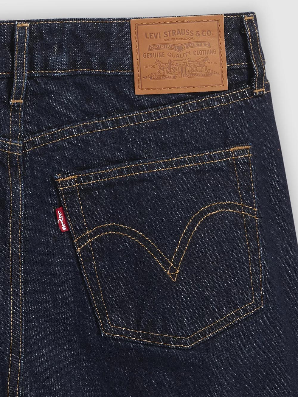 LOW LOOSE RESCUED CITY Levi's Jeans Donna A5566 Scuro