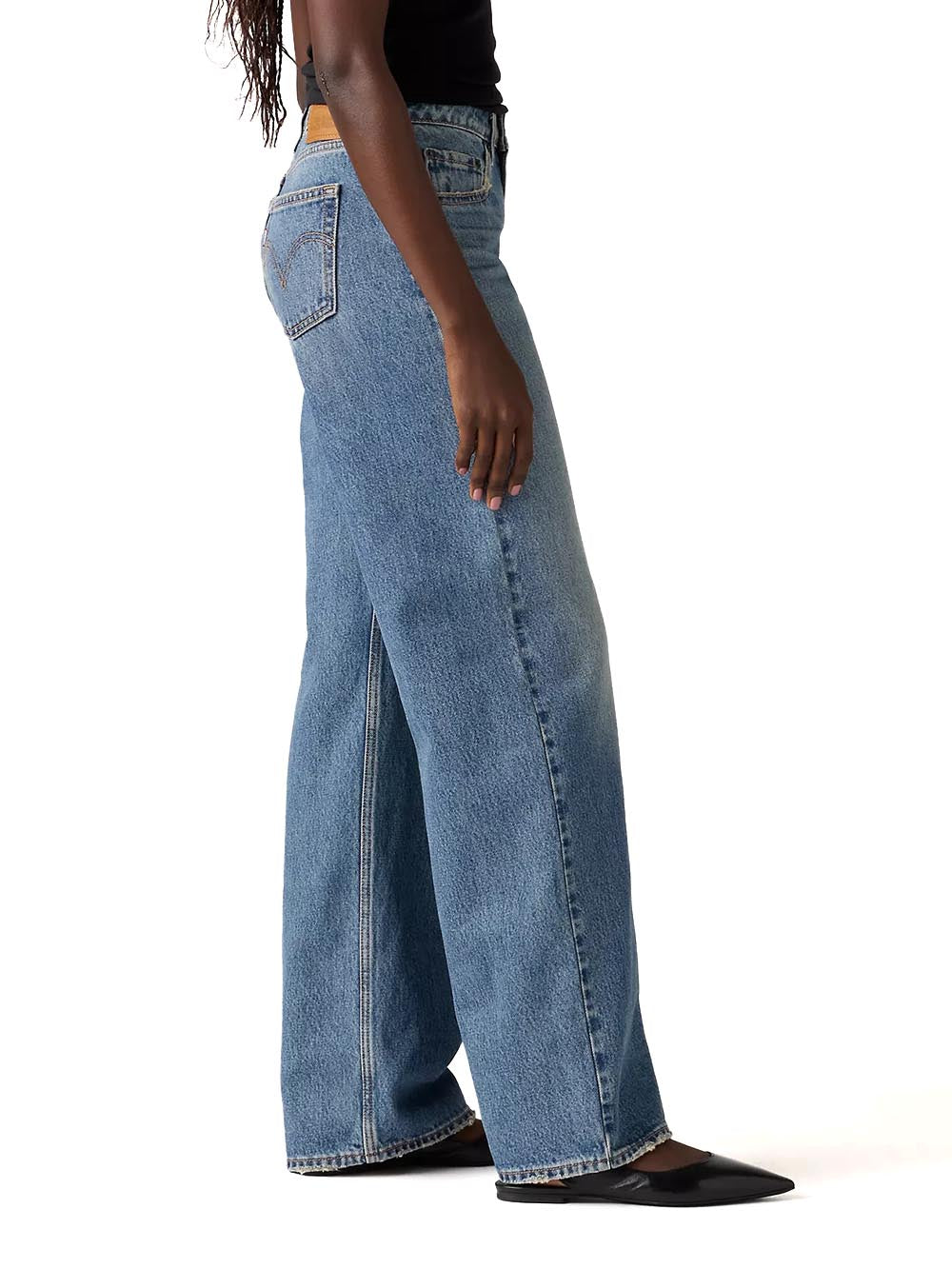 LOW LOOSE RESCUED CITY Levi's Jeans Donna A5566 Medio