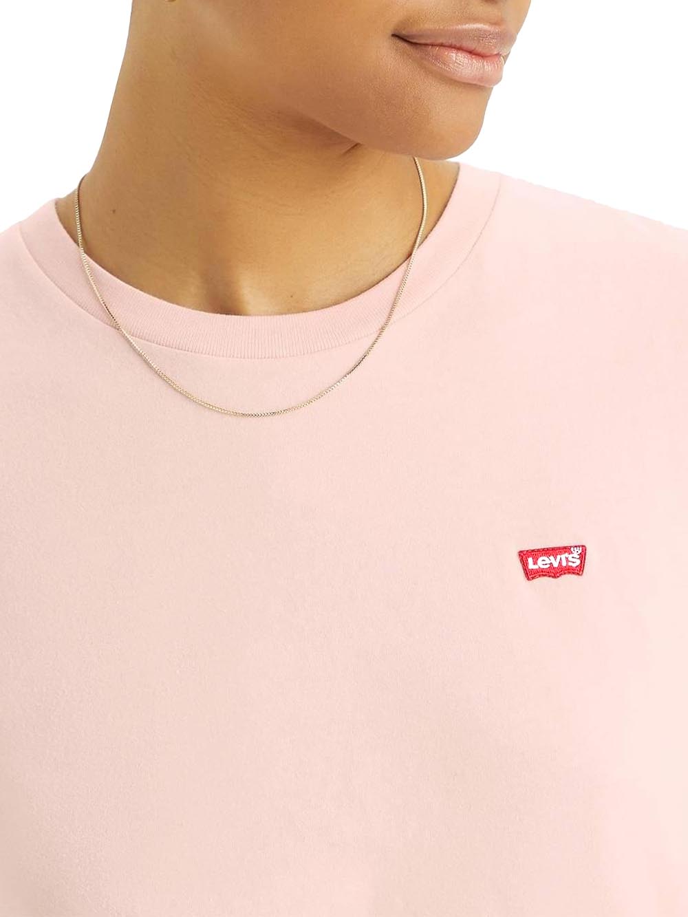 PERFECT TEE EMBOLDENED JERSEY Levi's T-shirt Donna 39185 Rosa