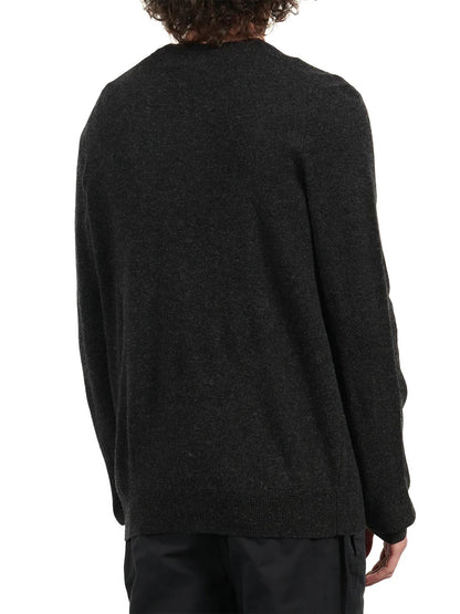 Lambswool Blend Crew Neck Jump Lyle & Scott Pullover Uomo Kn2114vc Grigio