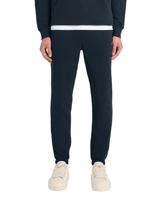 Slim Brush Back Sweatpant Lyle & Scott Pantalone Uomo Ml2150v Blu scuro