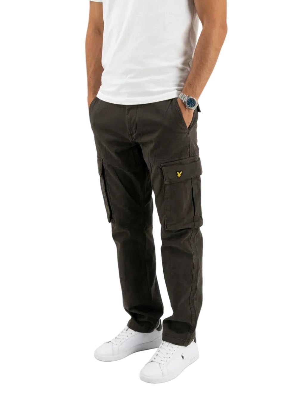 CARGO RV L&S Lyle & Scott Pantalone Uomo Tr2117ita Grigio