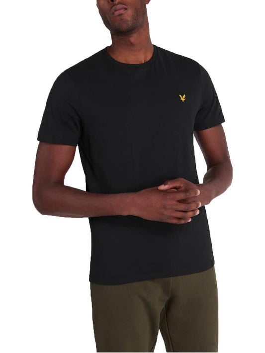 Plain T-Shirt Lyle & Scott T-shirt Uomo Ts400vog Nero