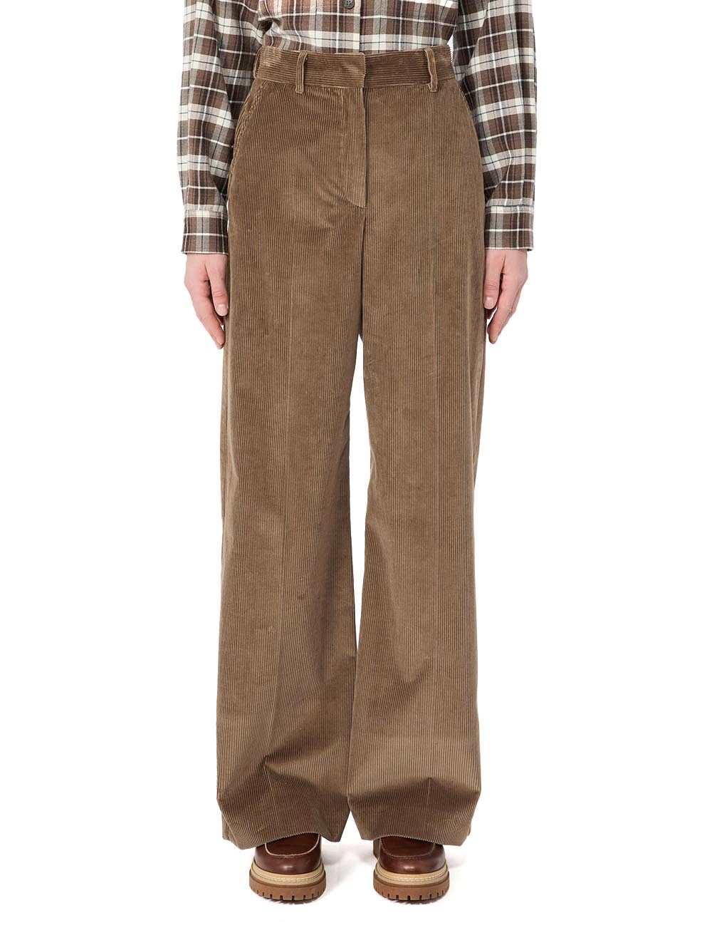 WKDTANIA Max Mara Weekend Pantalone Donna 2625136012 Nocciola