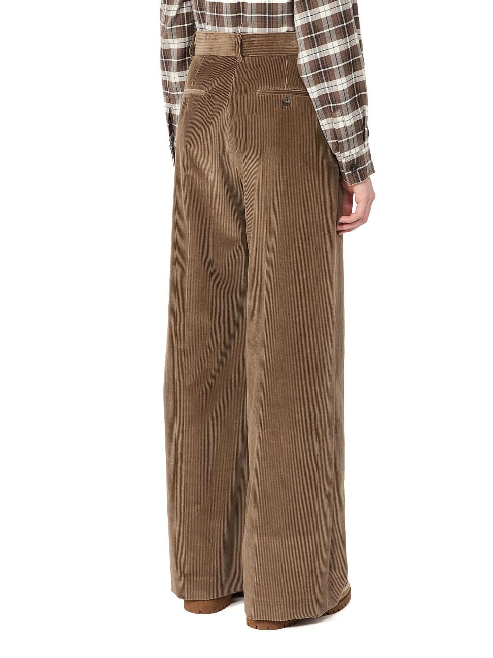 WKDTANIA Max Mara Weekend Pantalone Donna 2625136012 Nocciola