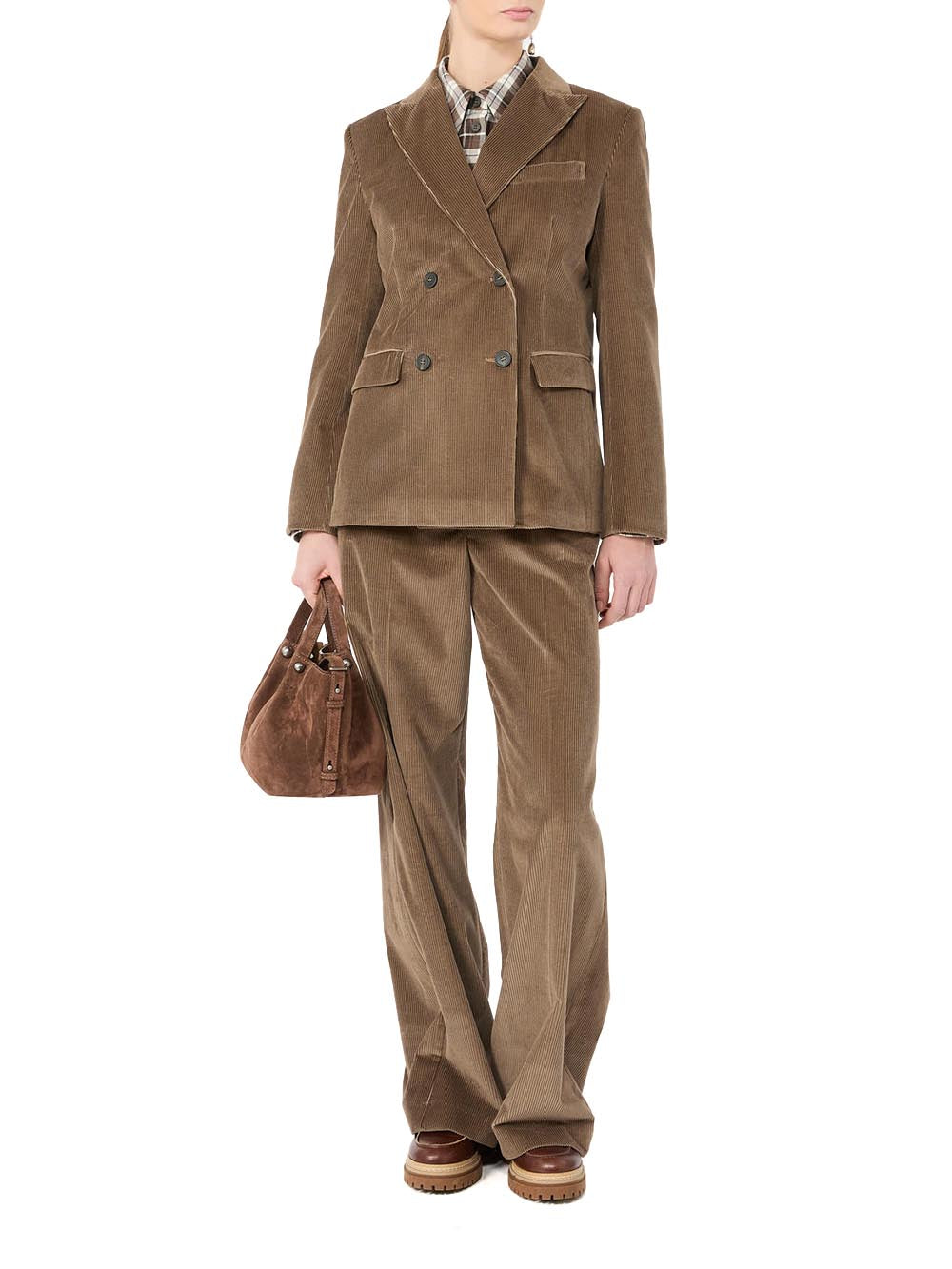WKDTANIA Max Mara Weekend Pantalone Donna 2625136012 Nocciola