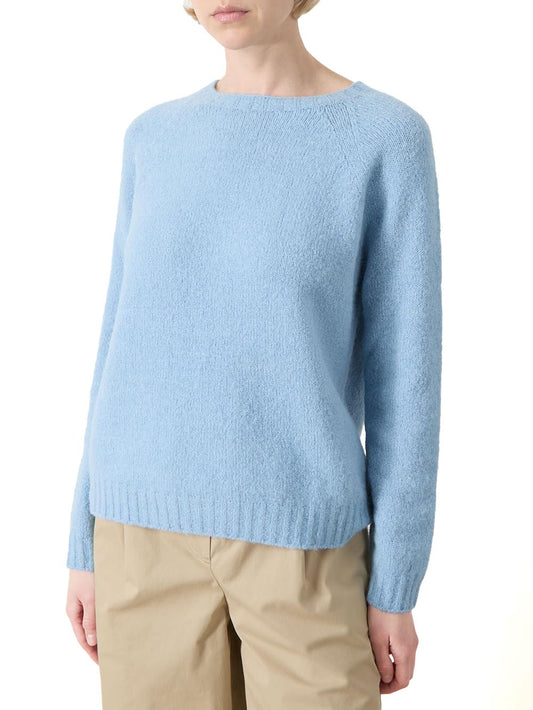 WKDGHIACCI Max Mara Weekend Maglia Donna 2625366211 Celeste