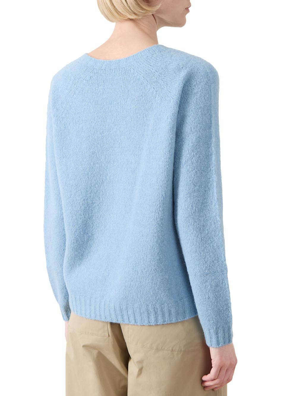 WKDGHIACCI Max Mara Weekend Maglia Donna 2625366211 Celeste