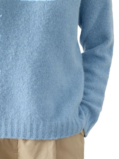 WKDGHIACCI Max Mara Weekend Maglia Donna 2625366211 Celeste