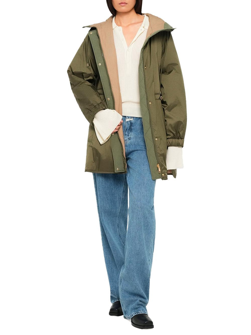 WKDALCAMO Max Mara Weekend Giubbino Donna 2625496011 Verde militare