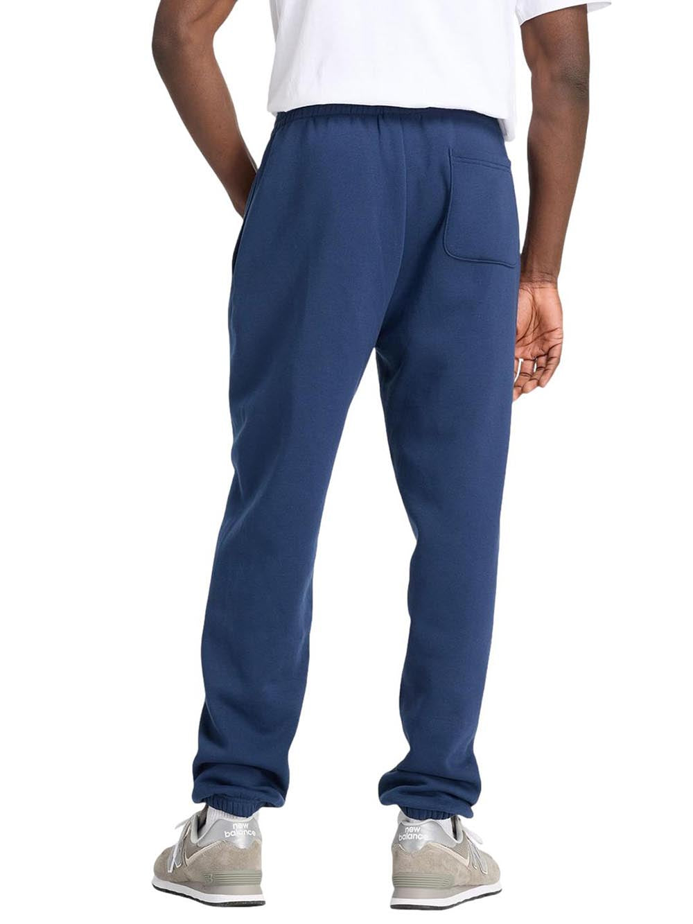tuta New Balance Pantalone Uomo Mp41503 Bluette