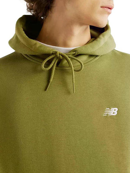 cappuccio New Balance Felpa Uomo Mt41511 Verde