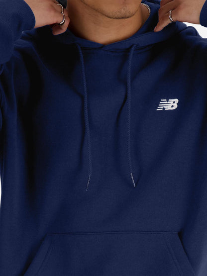 cappuccio New Balance Felpa Uomo Mt41511 Bluette